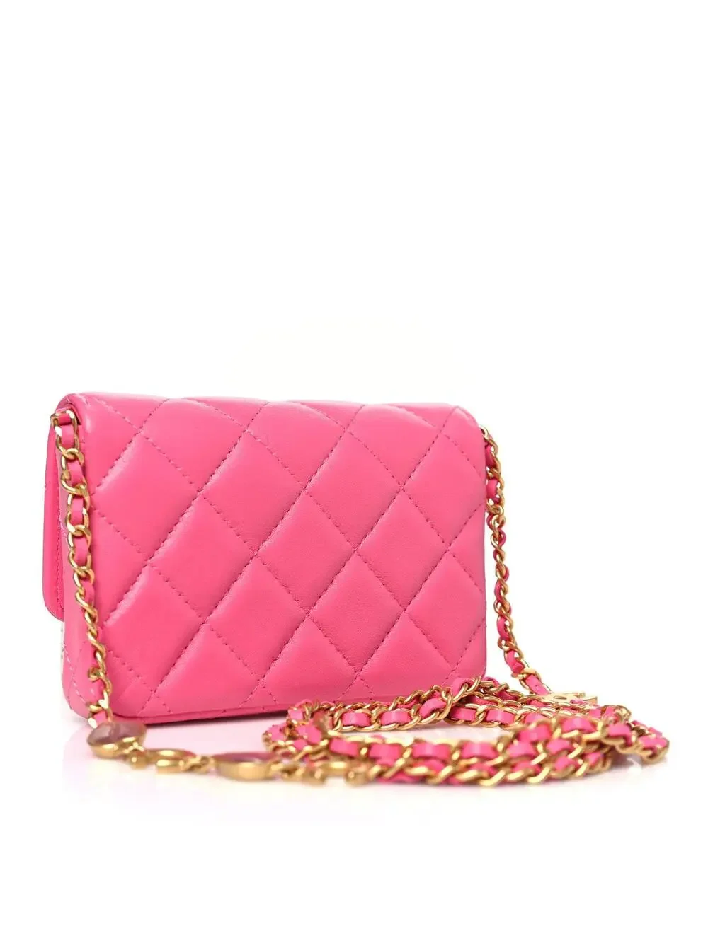 Chanel Lambskin Enamel Quilted Coco #360488C18B